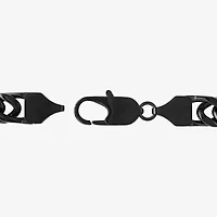 Mens Stainless Steel / Inch Solid Curb Chain Bracelet