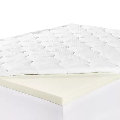 Serta 4 Layered Luxury Memory Foam Mattress Topper