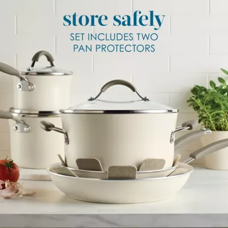 Rachael Ray Cucina Ceramic 10-pc. Non-Stick Cookware Set