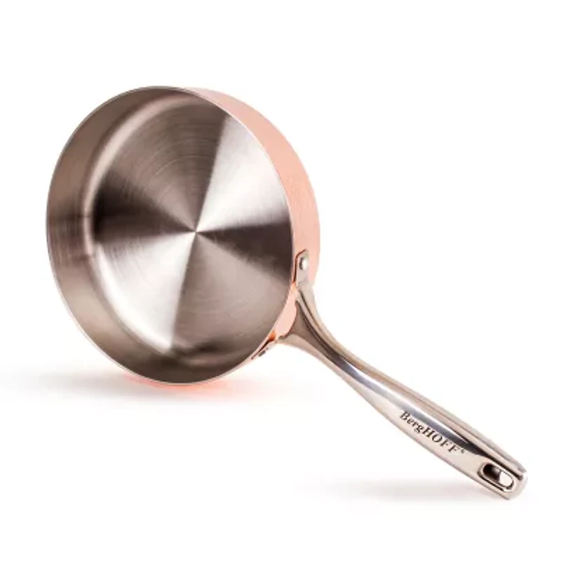 BergHOFF Vintage Tri-Ply Stainless Steel Copper Hammered 5-pc. Cookware Set