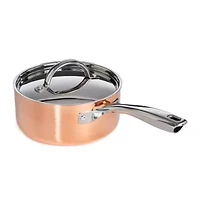 BergHOFF Vintage Tri-Ply Stainless Steel Copper Polished 15-pc. Cookware Set