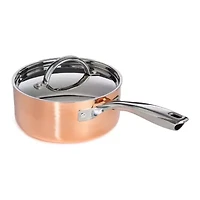 BergHOFF Vintage Tri-Ply Stainless Steel Copper Polished 15-pc. Cookware Set