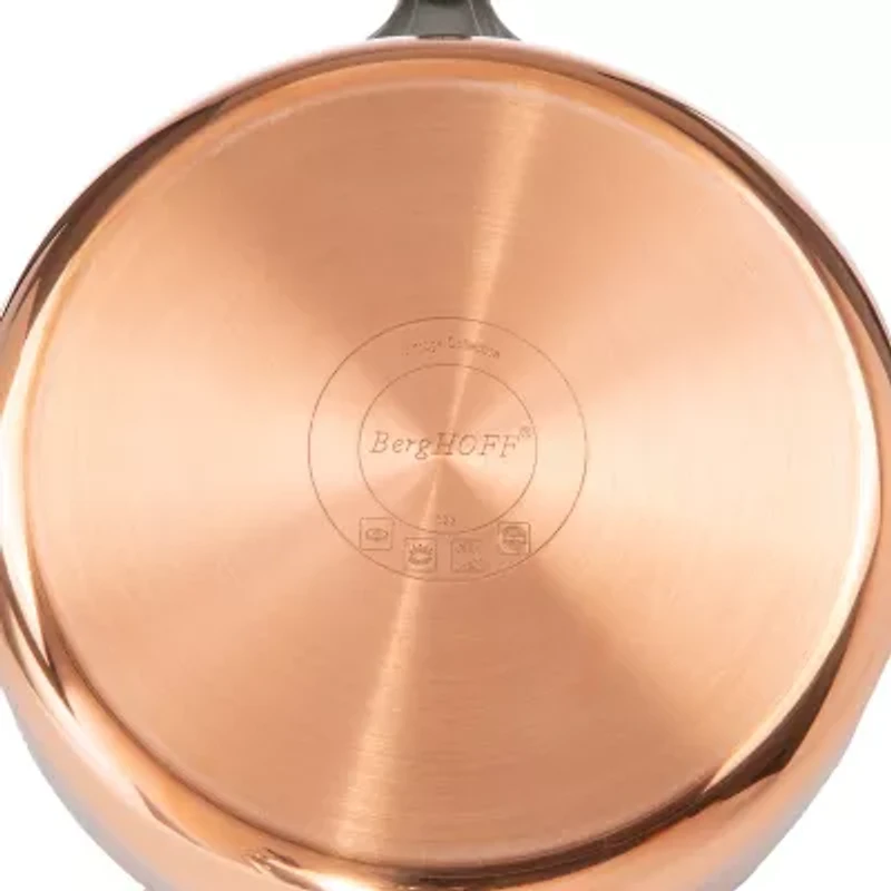 BergHOFF Vintage Tri-Ply Stainless Steel Copper Polished 15-pc. Cookware Set
