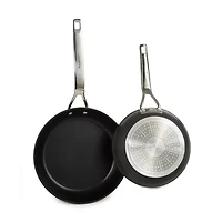 BergHOFF Essentials Ano Hard Anodized Non-Stick 2-pc. Frypan Set