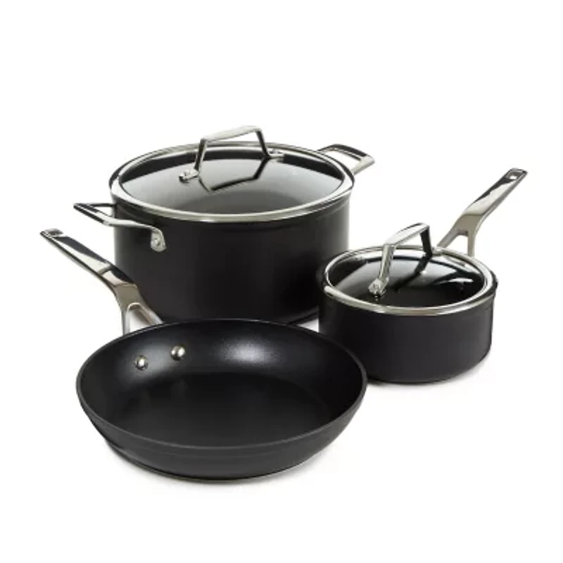 BergHOFF Essentials Ano Hard Anodized Non-Stick 5-pc. Cookware Set