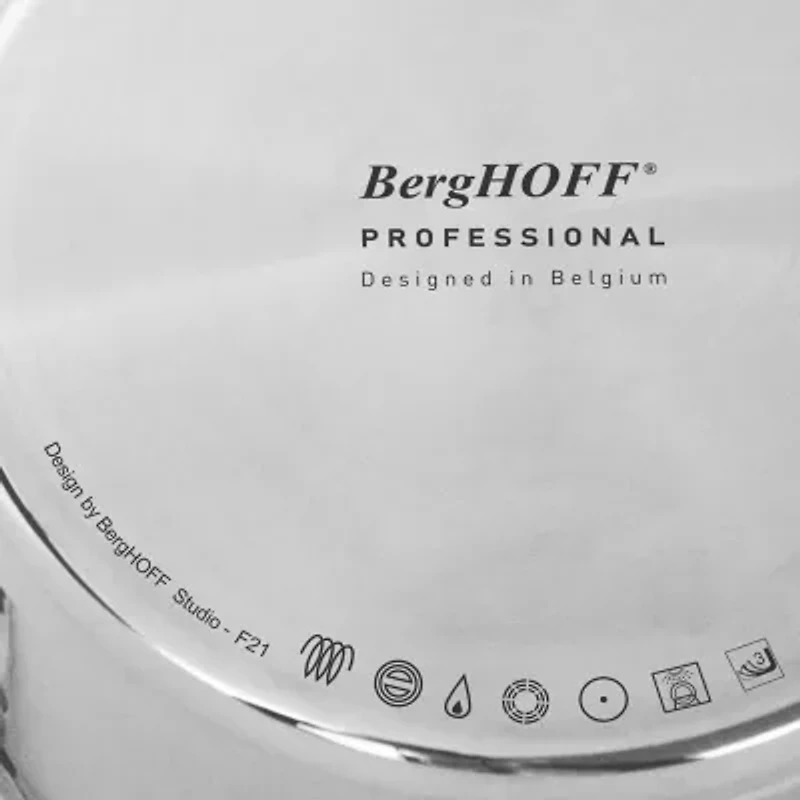 BergHOFF Professional Tri-Ply 18/10 Stainless Steel 2-pc. Fry Pan Set