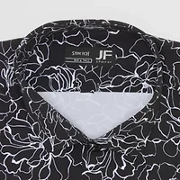 J. Ferrar Mens Big & Tall Regular Fit Easy Care Stretch Fabric Long Sleeve Dress Shirt