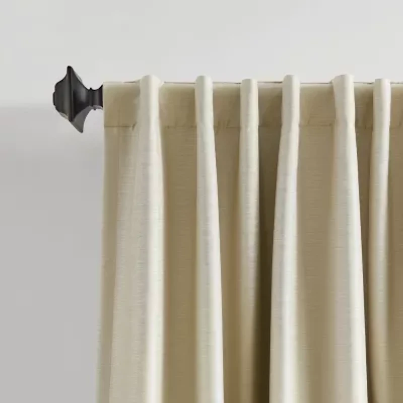 Martha Stewart Spellbound Rod Pocket Blackout Set of 2 Curtain Panel