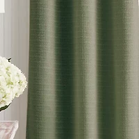 Martha Stewart Sutter Grommet Top Light-Filtering Set of 2 Curtain Panel
