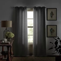Martha Stewart Sutter Grommet Top Light-Filtering Set of 2 Curtain Panel