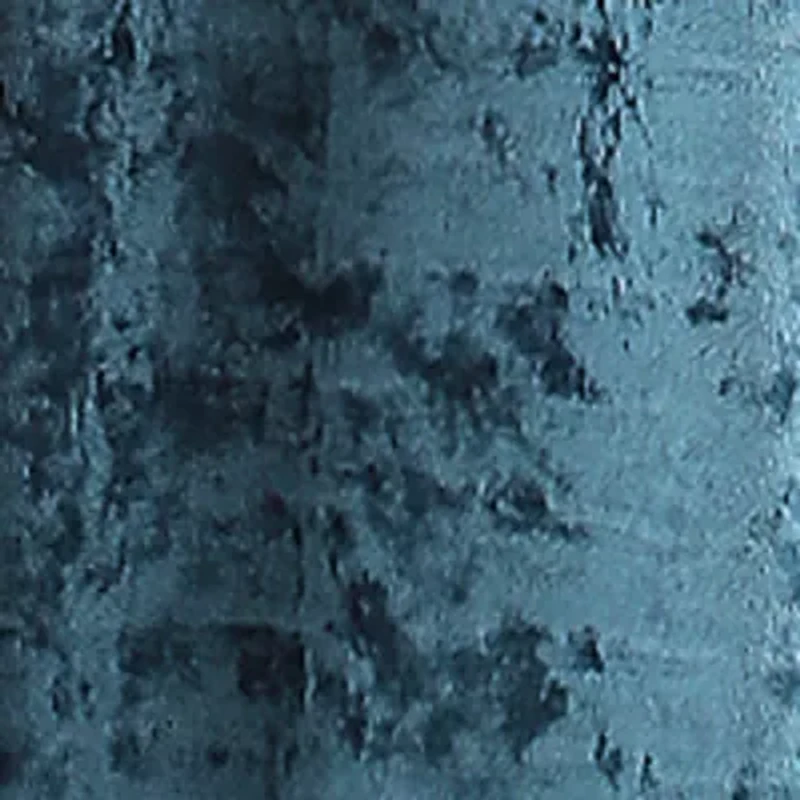 Martha Stewart Wave Embossed Velvet Rod Pocket Blackout Set of 2 Curtain Panel