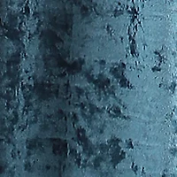 Martha Stewart Wave Embossed Velvet Rod Pocket Blackout Set of 2 Curtain Panel