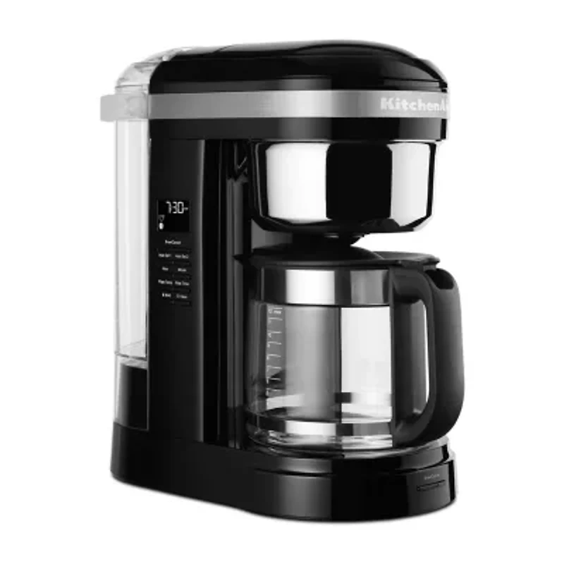 KitchenAid 12-Cup Drip Coffee Maker with Spiral Showerhead and Programmable Warming Plate