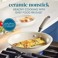 Rachael Ray Cucina Ceramic 10-pc. Non-Stick Cookware Set