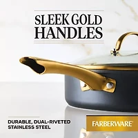 Farberware Non-Stick 3-qt. Saute Pan with Lid