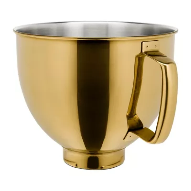 KitchenAid 5Qt Metallic Finish Stainless Steel Mixer Accessory Bowl