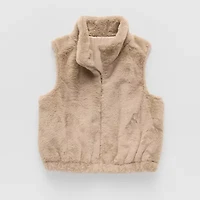 Thereabouts Little & Big Kid Girls Mock Neck Sleeveless Vest