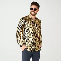 Opposuits Tiger Mens Long Sleeve Dress Shirt