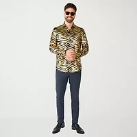 Opposuits Tiger Mens Long Sleeve Dress Shirt