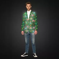 Suitmeister Light Up Christmas Mens Slim Fit Blazer