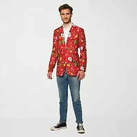 Suitmeister Light Up Christmas Mens Slim Fit Blazer