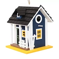 Net Health Shops Wood With Solar Led Light Bird House