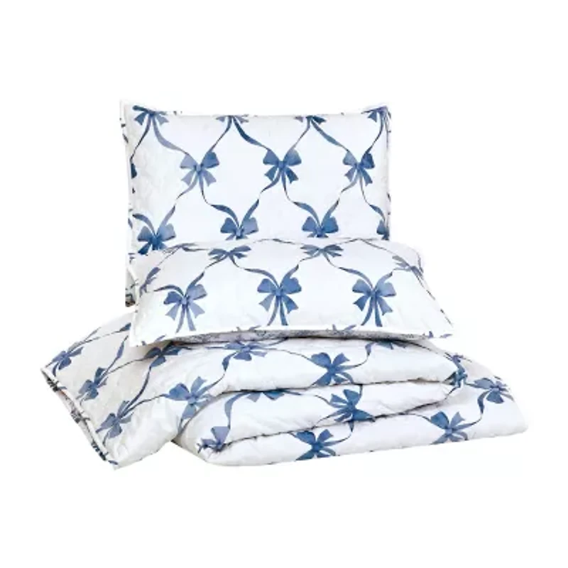 Modern Heirloom Abigail Bow Reversible Quilt Set