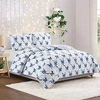 Modern Heirloom Abigail Bow Reversible Quilt Set