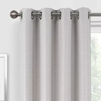 Regal Home Dimensions Solid Grommet Top Energy Saving Blackout Single Curtain Panel