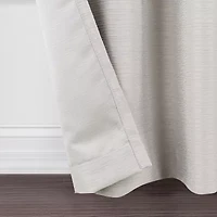 Regal Home Dimensions Solid Grommet Top Energy Saving Blackout Single Curtain Panel