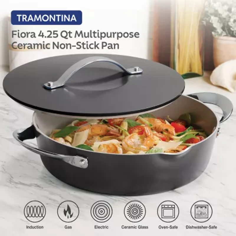 Tramontina Fiora 4.25-qt. Saute Pan