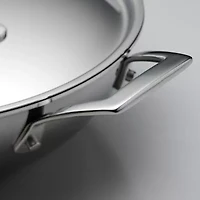 Tramontina Utsava Stainless Steel 6.25-qt. Kadai with Lid