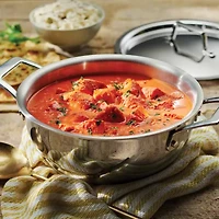 Tramontina Utsava Stainless Steel 1.8-qt. Kadai with Lid