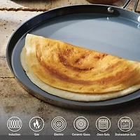 Tramontina Utsava Stainless Steel 12" Dosa Tawa