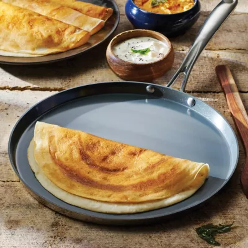Tramontina Utsava Stainless Steel 12" Dosa Tawa