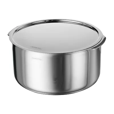 Tramontina Utsava Stainless Steel 9.5-qt. Tope with Lid