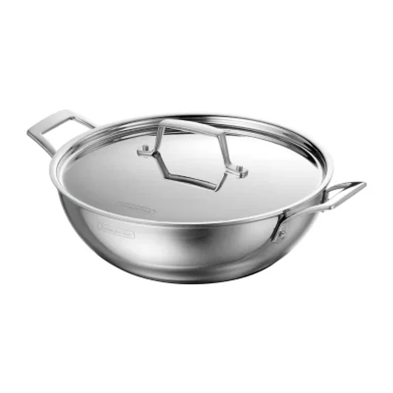 Tramontina Utsava Stainless Steel 4-qt. Kadai