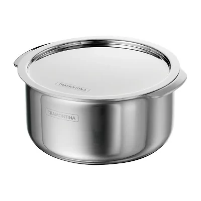 Tramontina Utsava Stainless Steel 1.75-qt. Tope with Lid