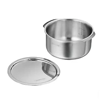 Tramontina Utsava Stainless Steel 1.75-qt. Tope with Lid