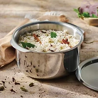 Tramontina Utsava Stainless Steel 1.75-qt. Tope with Lid