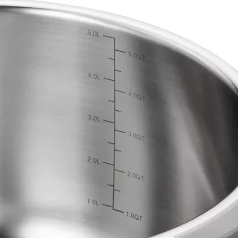 Tramontina Utsava Stainless Steel 5.75-qt. Tope with Lid