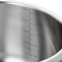 Tramontina Utsava Stainless Steel 5.75-qt. Tope with Lid