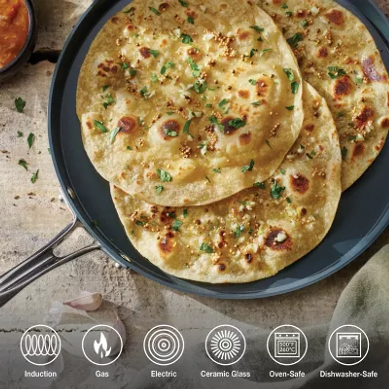 Tramontina Utsava Stainless Steel 11" Dosa Tawa