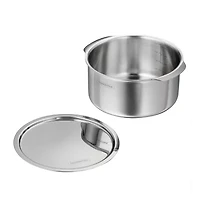Tramontina Utsava Stainless Steel 2.4-qt. Tope with Lid