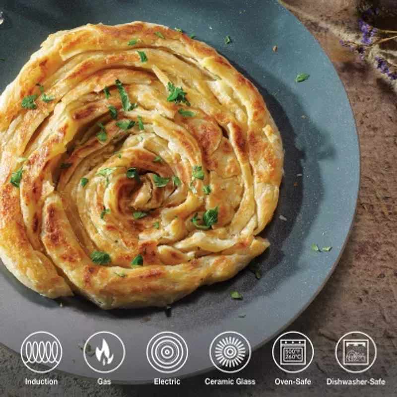 Tramontina Utsava Stainless Steel 10.5" Concave Tawa