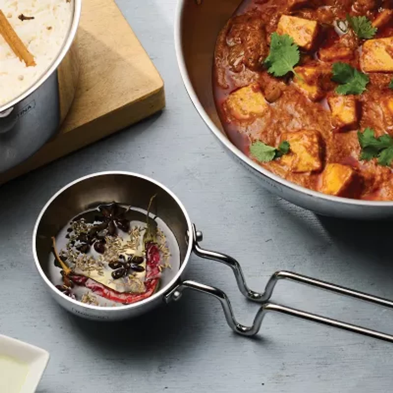 Tramontina Utsava Stainless Steel 4" Tadka Pan