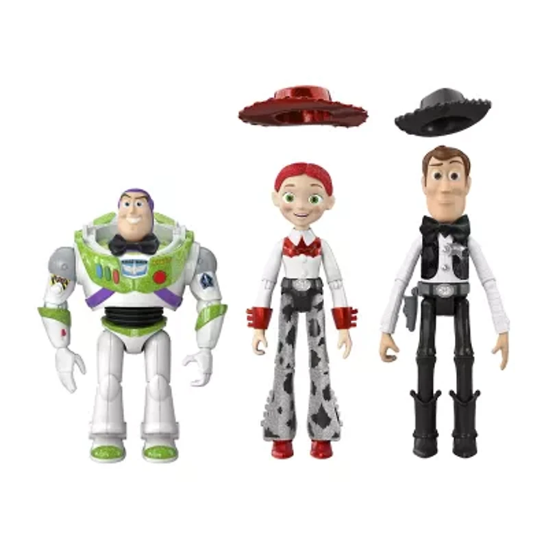 Disney Collection Toy Story Black Tie 3-pc. Action Figures