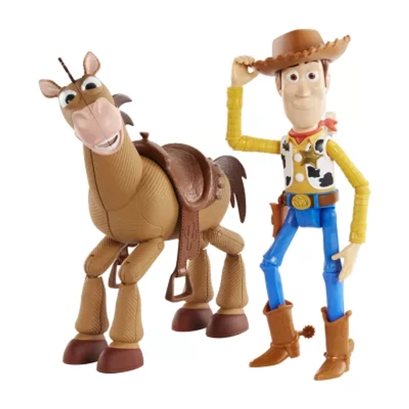 Disney Collection Toy Story Woody and Bullseye Action Figures