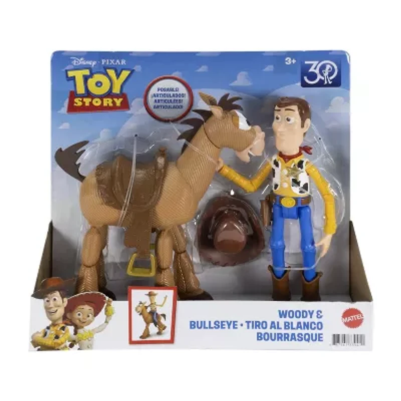 Disney Collection Toy Story Woody and Bullseye Action Figures
