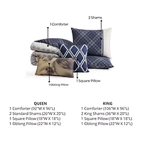 Bebejan Vertigeo 5-pc. Reversible Comforter Set
